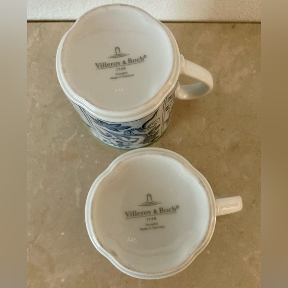 2 Villeroy and Boch Cordoba Mugs. Like new - Picture 6 of 7